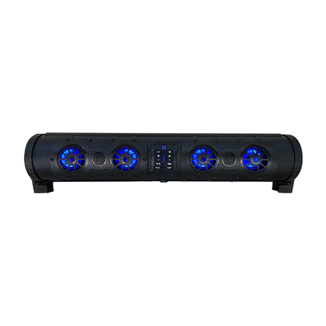 27 INCH BLUETOOTH LED SOUNDBAR 8 SPEAKER UTV/ATV/GOLF CARTS SOUNDBAR